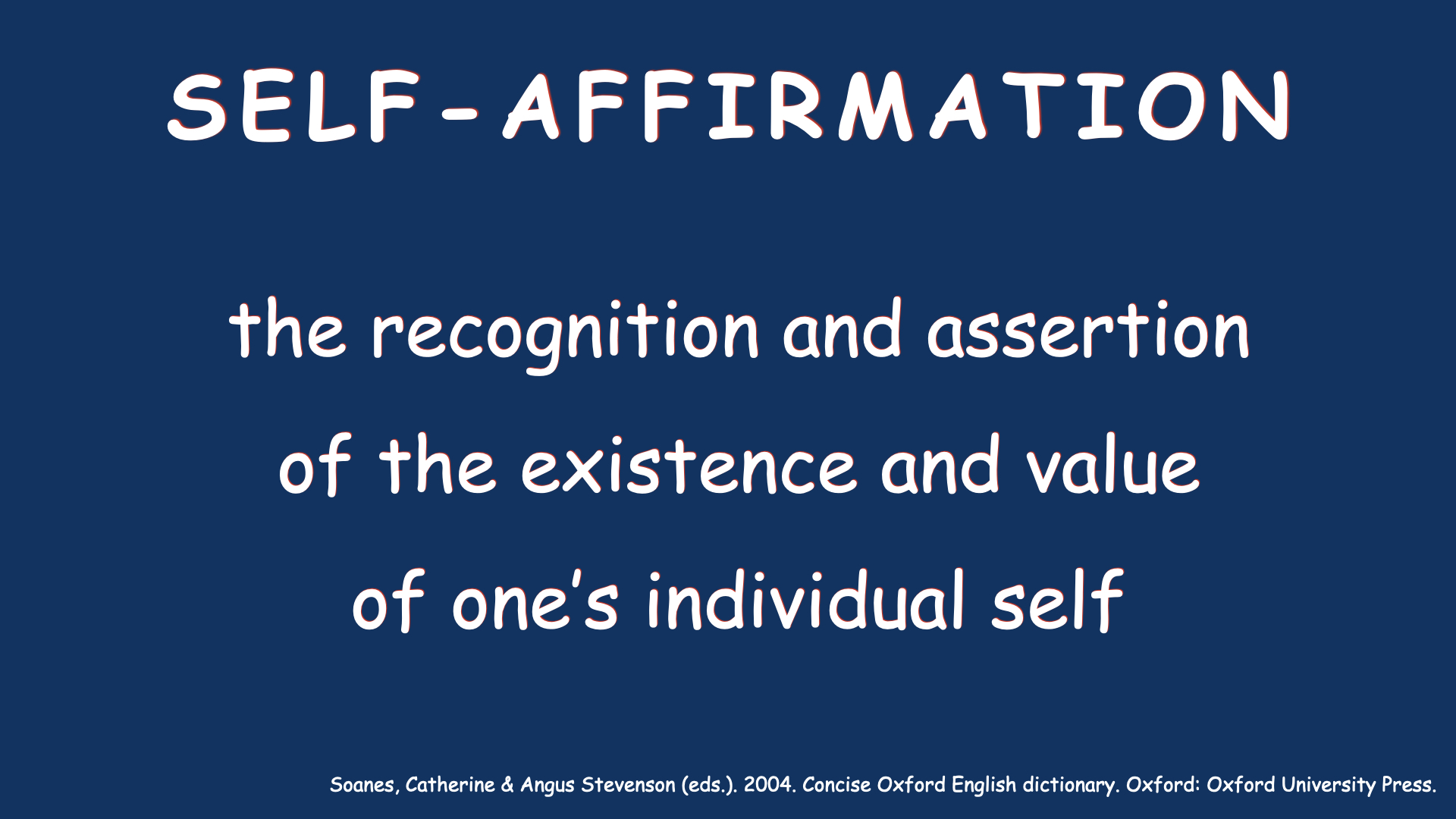 Self-Affirmation